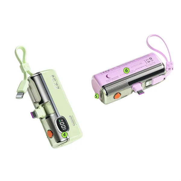 WP-35 5000mAh Pocket Power Bank with Fast 22.5W Charging