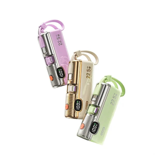 WP-35 5000mAh Pocket Power Bank with Fast 22.5W Charging