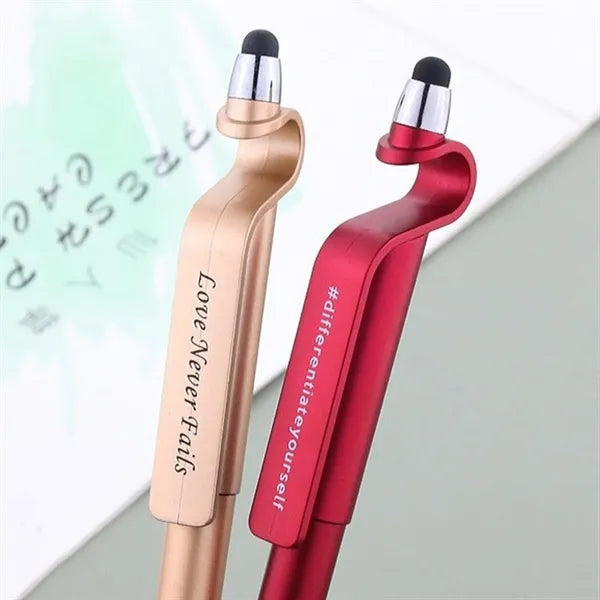 Stylus Pen Phone Stand Capacitive Promo Gift