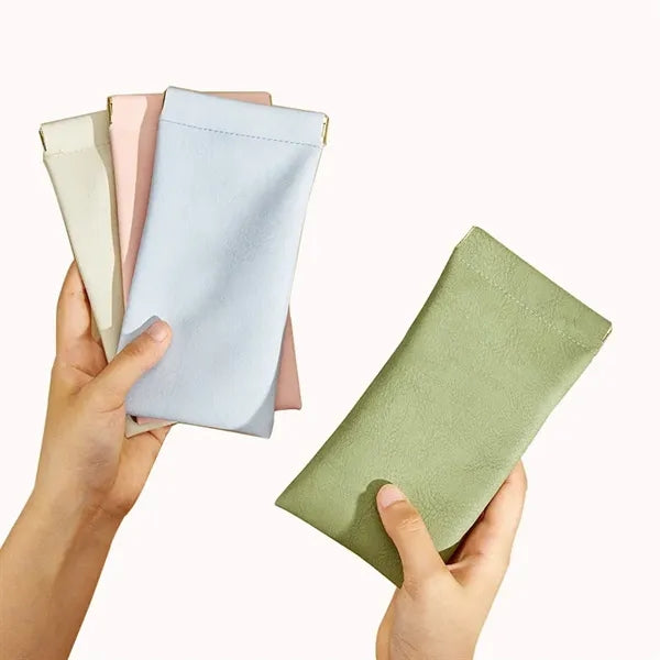 PU Leather Sunglasses Case with Lint Lining