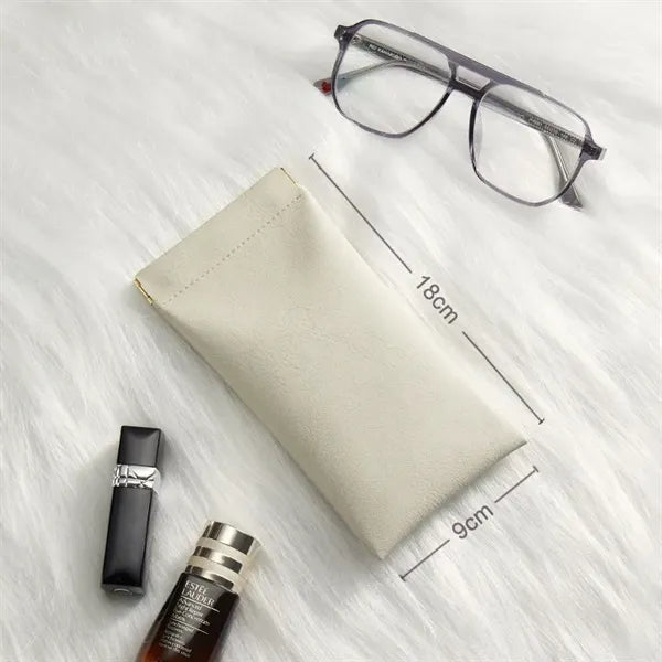 PU Leather Sunglasses Case with Lint Lining