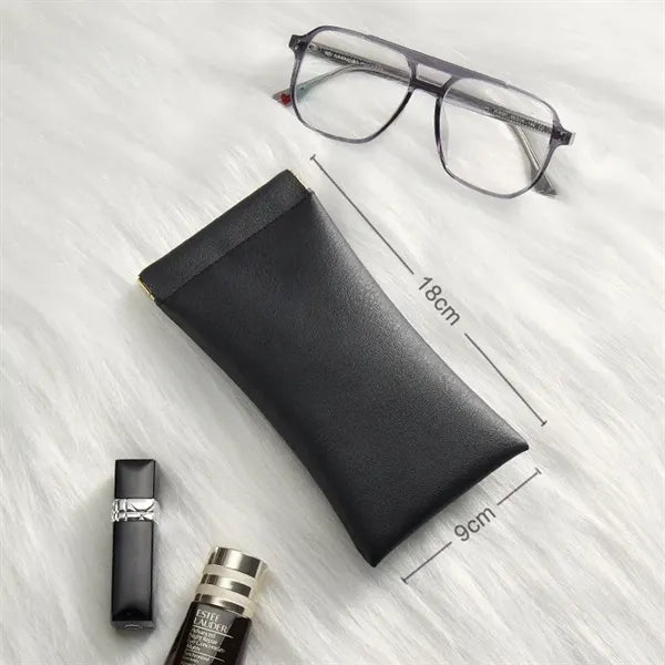 PU Leather Sunglasses Case with Lint Lining