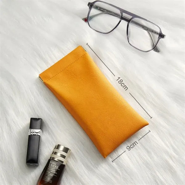 PU Leather Sunglasses Case with Lint Lining