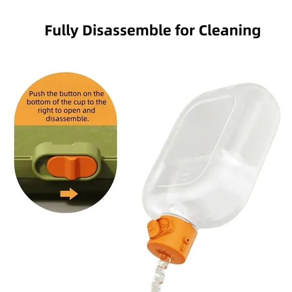 Large-Capacity Pet Water Bottle