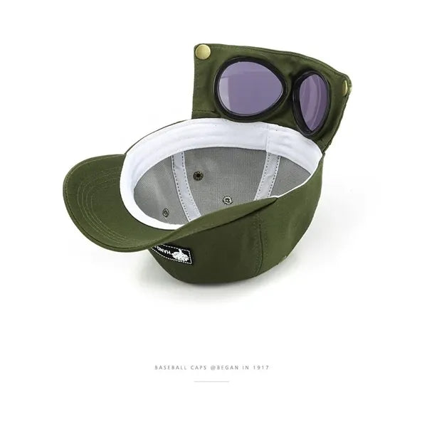 Logo Kids Cap Sunglasses Set Fashion Outdoor Gift
