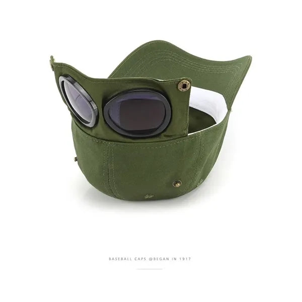 Logo Kids Cap Sunglasses Set Fashion Outdoor Gift