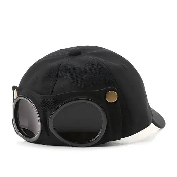 Logo Kids Cap Sunglasses Set Fashion Outdoor Gift