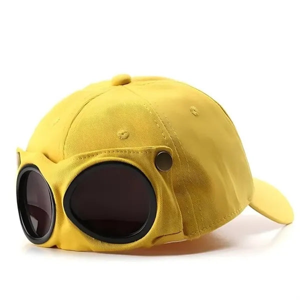Logo Kids Cap Sunglasses Set Fashion Outdoor Gift