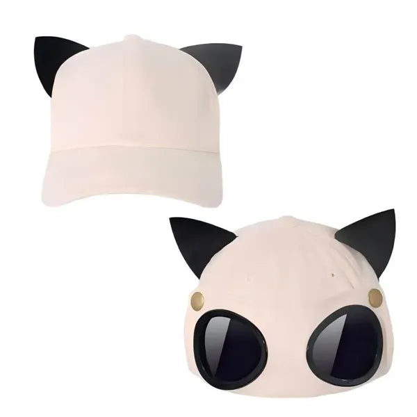 Logo Kids Cap Sunglasses Set Fashion Outdoor Gift