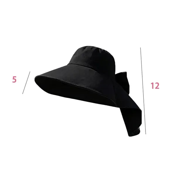 Women's Sun Protection Hat with Wide Brim and Neck Flap, Hig