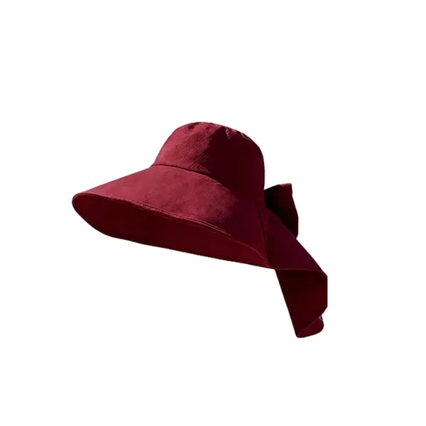 Women's Sun Protection Hat with Wide Brim and Neck Flap, Hig