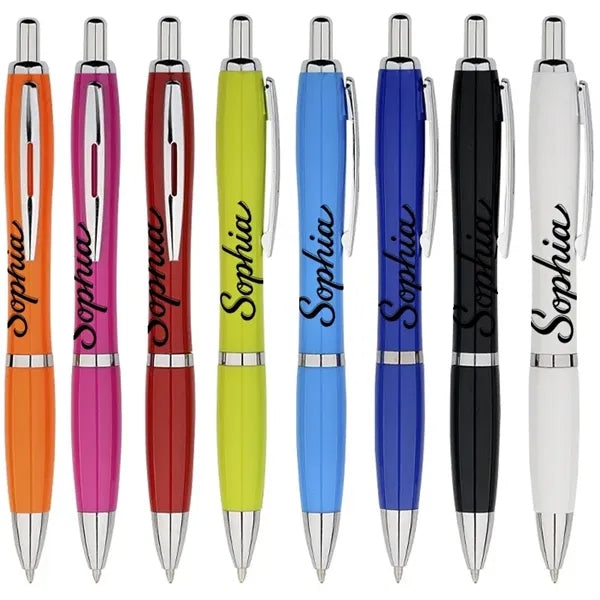 Logo Click Pen with Clip