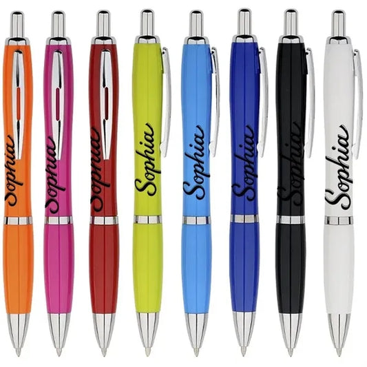 Logo Click Pen with Clip