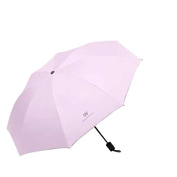 UV Protection 8-Rib Foldable Umbrella with Logo