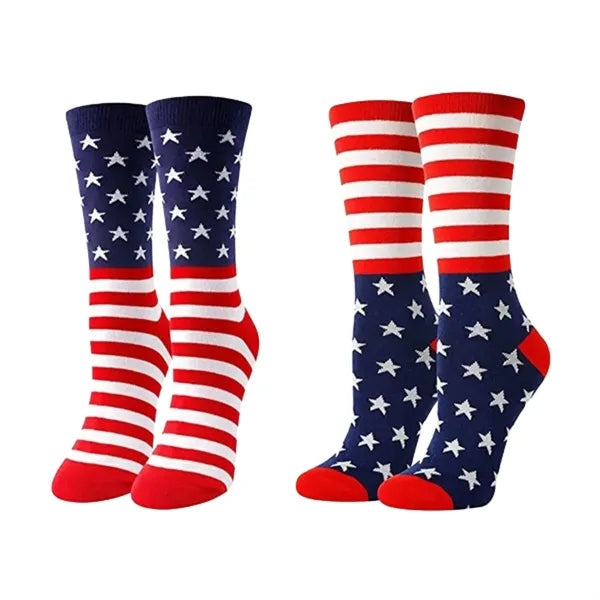 Stars and Stripes Socks for Patriotic Pride