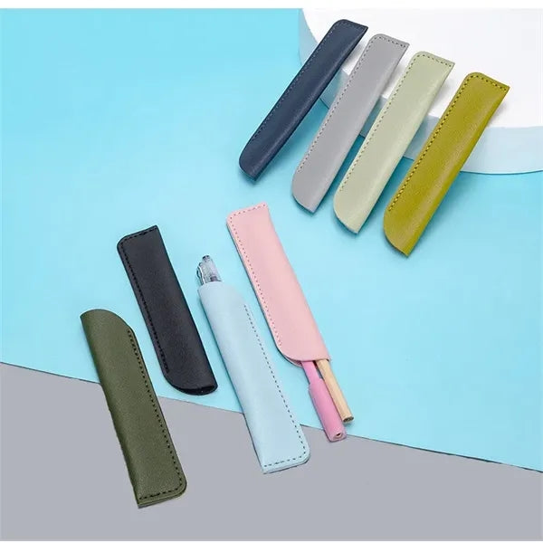 Wear-Resistant Leather Pen Holder