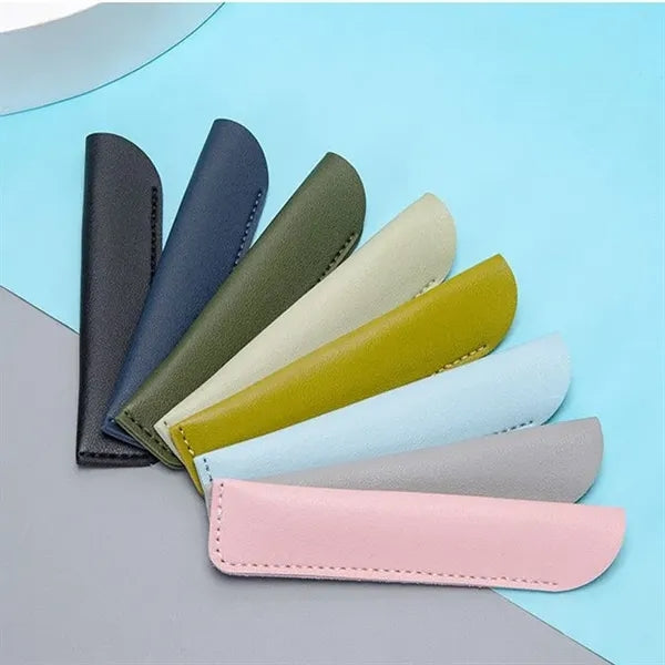 Wear-Resistant Leather Pen Holder