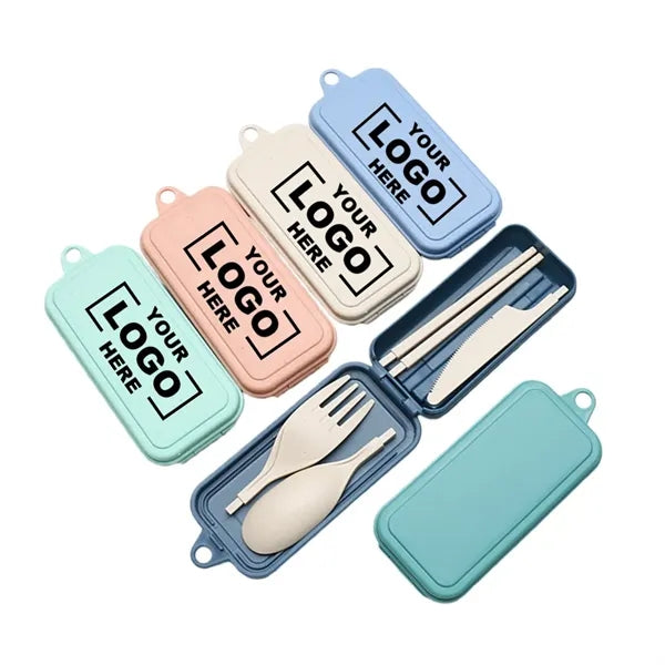 Portable DetachablThis is a pe Foldable Knife Fork Spoon Set