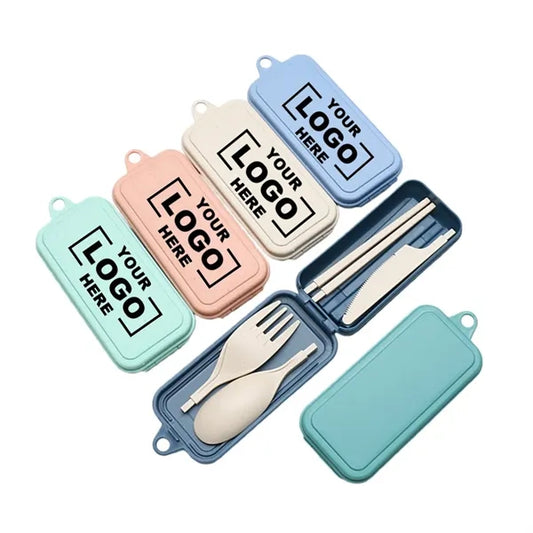 Portable DetachablThis is a pe Foldable Knife Fork Spoon Set