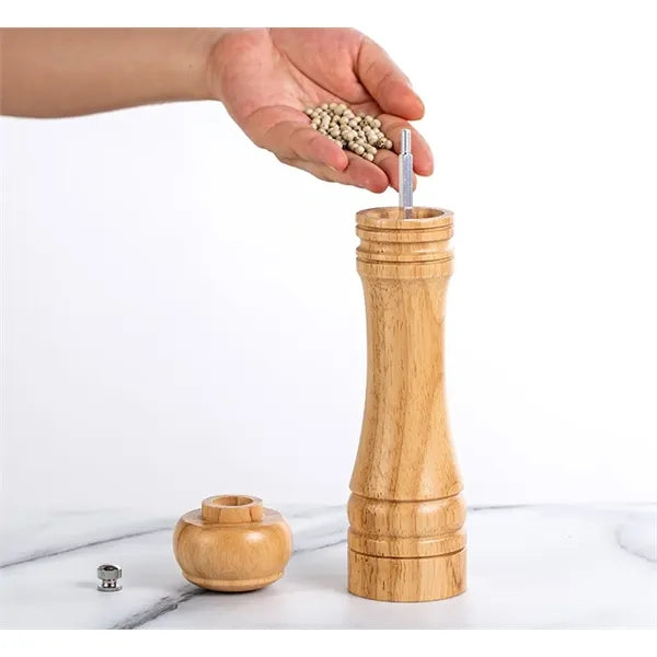 8" Manual Wood Pepper Grinder