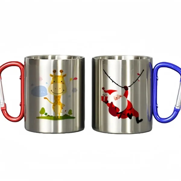 Portable carabiner cup