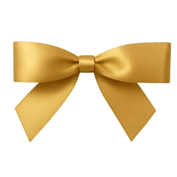 Satin Bottle Ribbon Bow