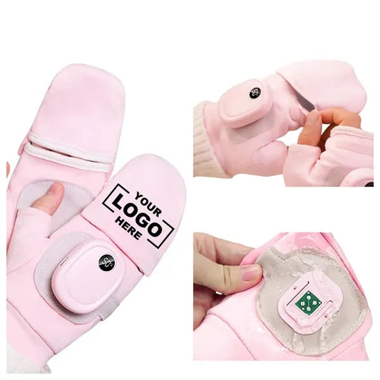Graphene Heated Gloves Portable Winter Cycling Gloves