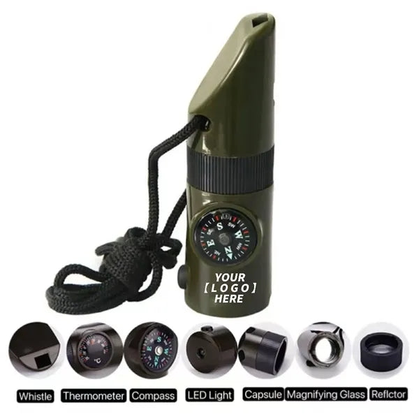 7-in-1 Multi-Function Outdoor Survival Tool