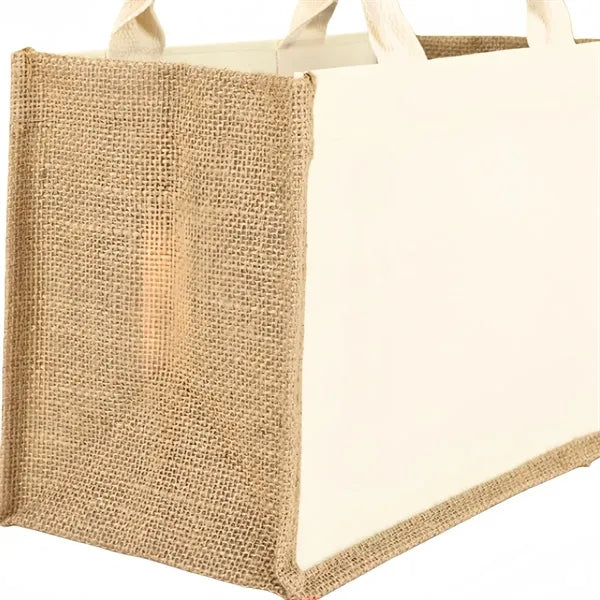 Jute tote bag