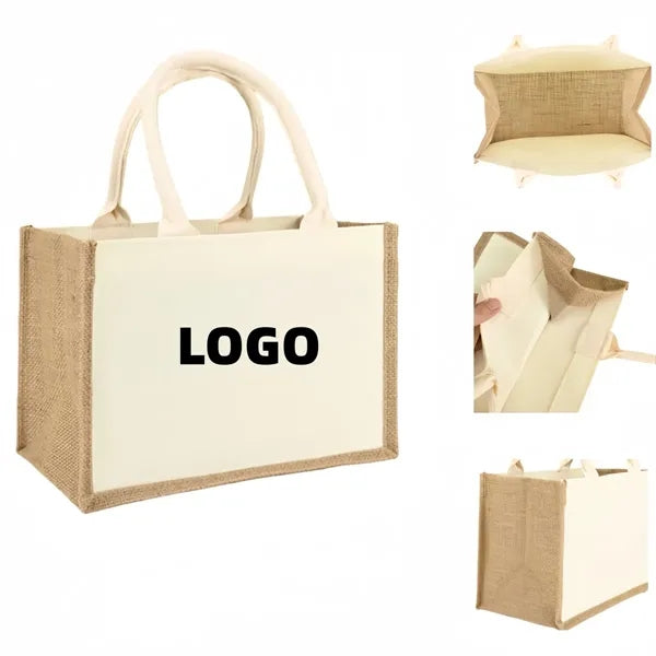 Jute tote bag