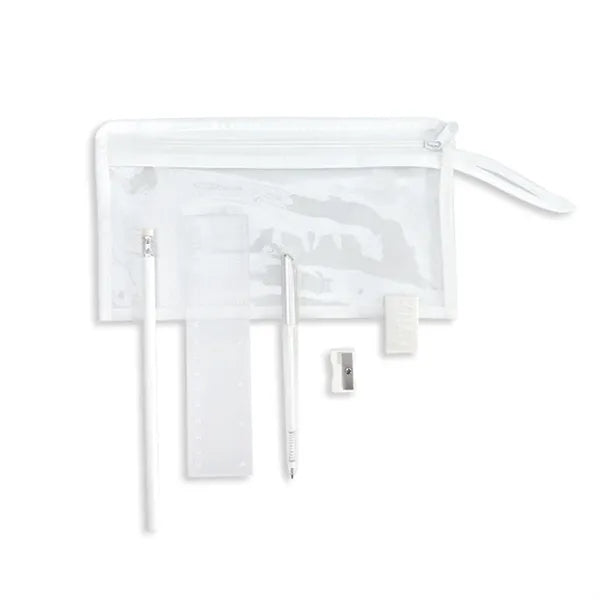 Stationery Set - Ruler, Pencils, Pen, Sharpener and Rubber