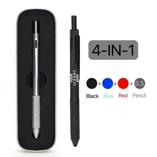 4-in-1 Multi-Color Click Pen