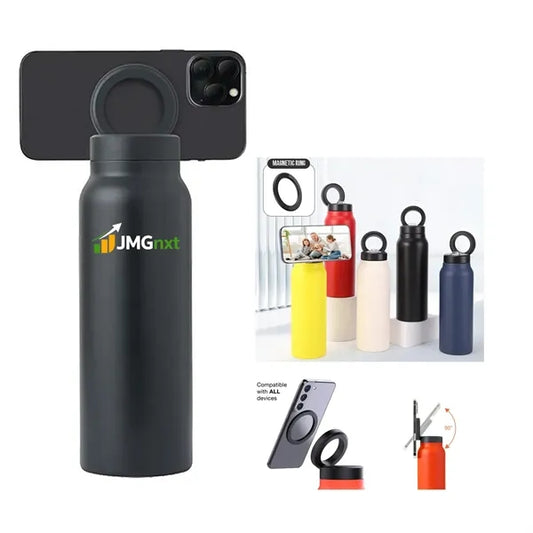 27 oz Magnetic Lid Sports Water Bottle