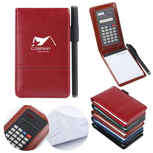 Mini Memo Pad with Calculator Portfolio