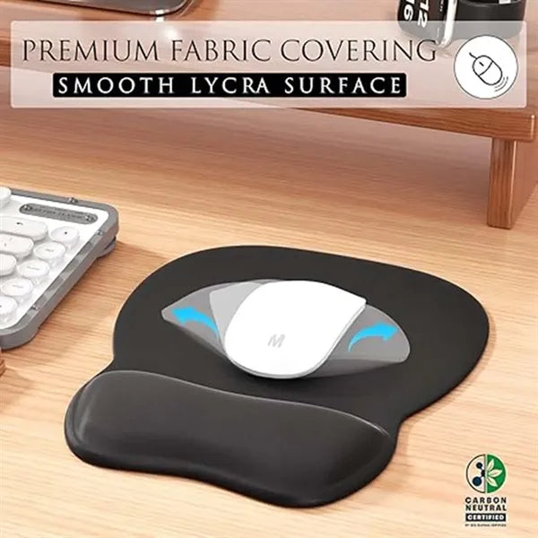 Mouse Pad with Gel Wrist Rest