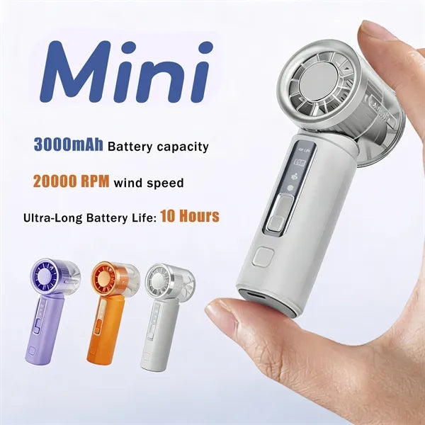 Handheld High-Speed Cooling Fan
