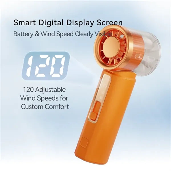 Handheld High-Speed Cooling Fan