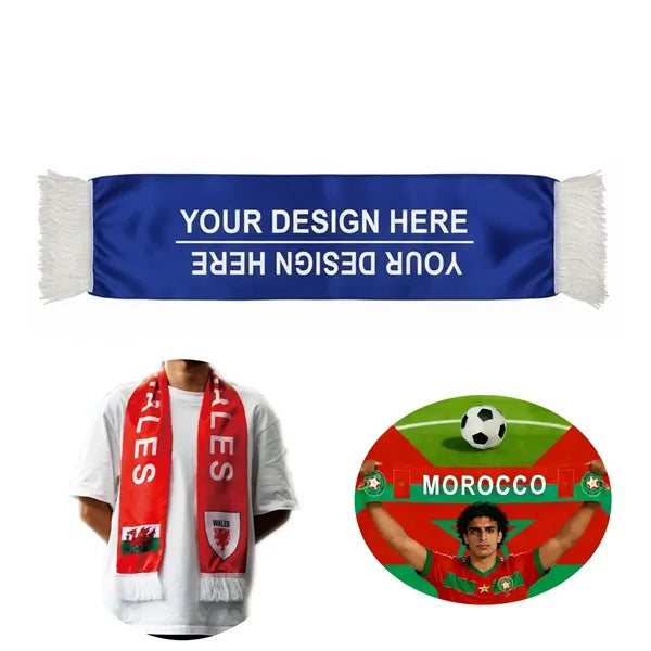 Soccer National Team Scarves