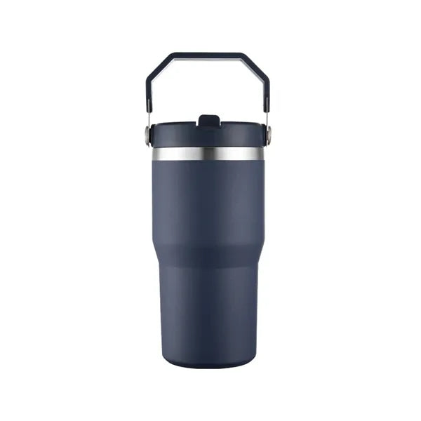 20 oz. Flip Straw Double Wall Tumbler w/ Carrier