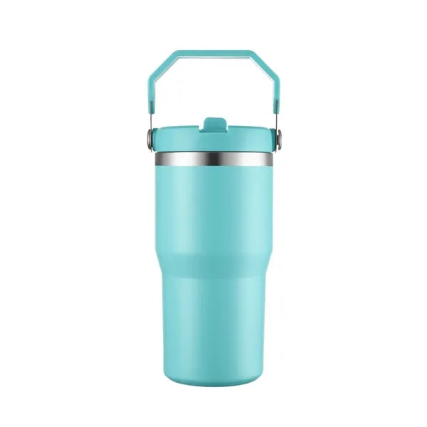 20 oz. Flip Straw Double Wall Tumbler w/ Carrier