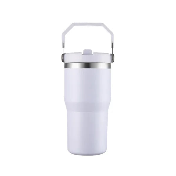 20 oz. Flip Straw Double Wall Tumbler w/ Carrier