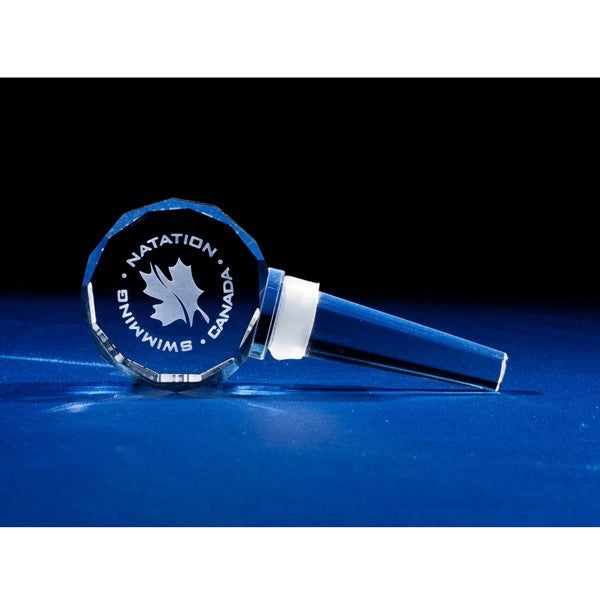3D Crystal Circle Bottle Stopper