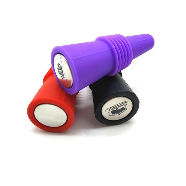 Printed Silicone Wine Bottle Stopper