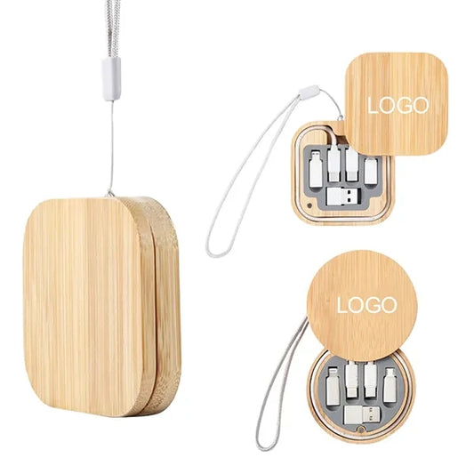 Eco 6-in-1 Bamboo Charging Kit