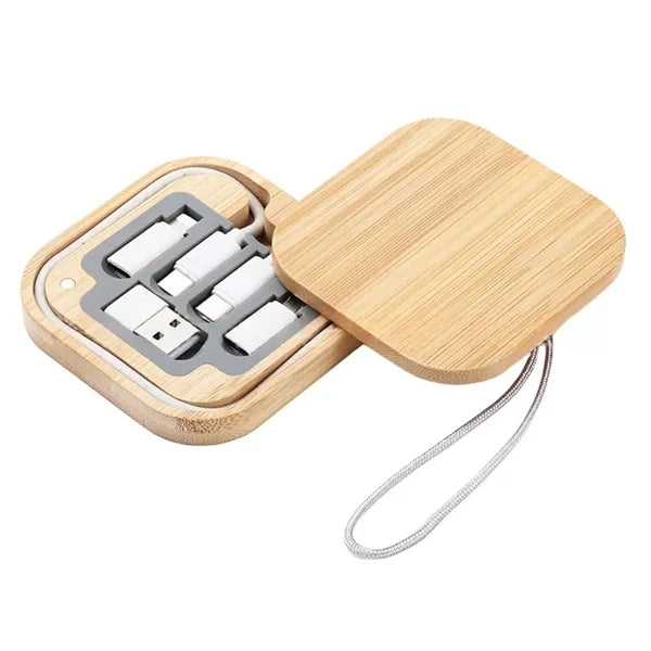 Eco 6-in-1 Bamboo Charging Kit