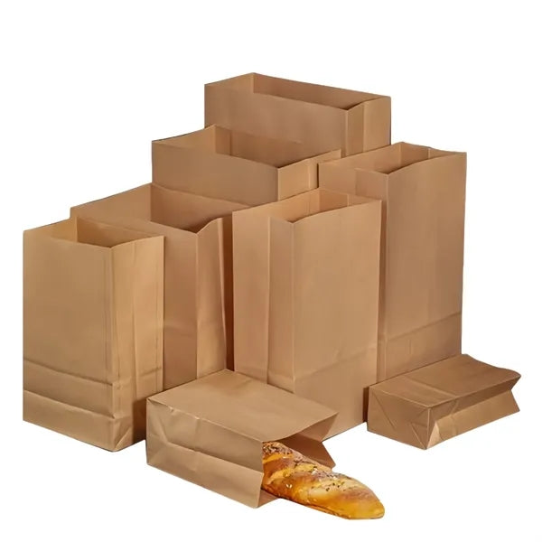 Eco-Friendly Kraft Paper Lunch Sack