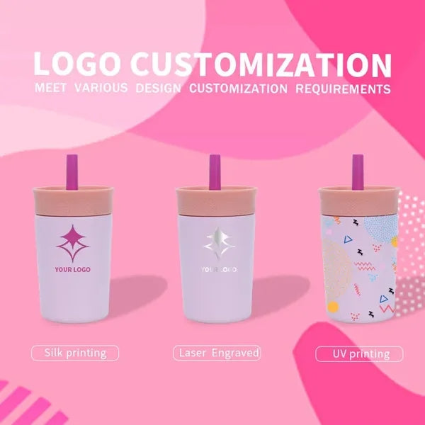 12oz Stainless Steel Cute Kid tumbler