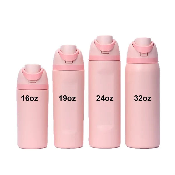 16oz Stainless Steel Sports Water Bottle