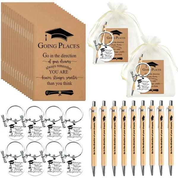 Graduation Motivational Notebook Gift Set