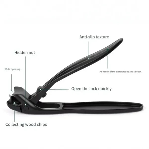 Non-Slip Long Handle Nail Clippers